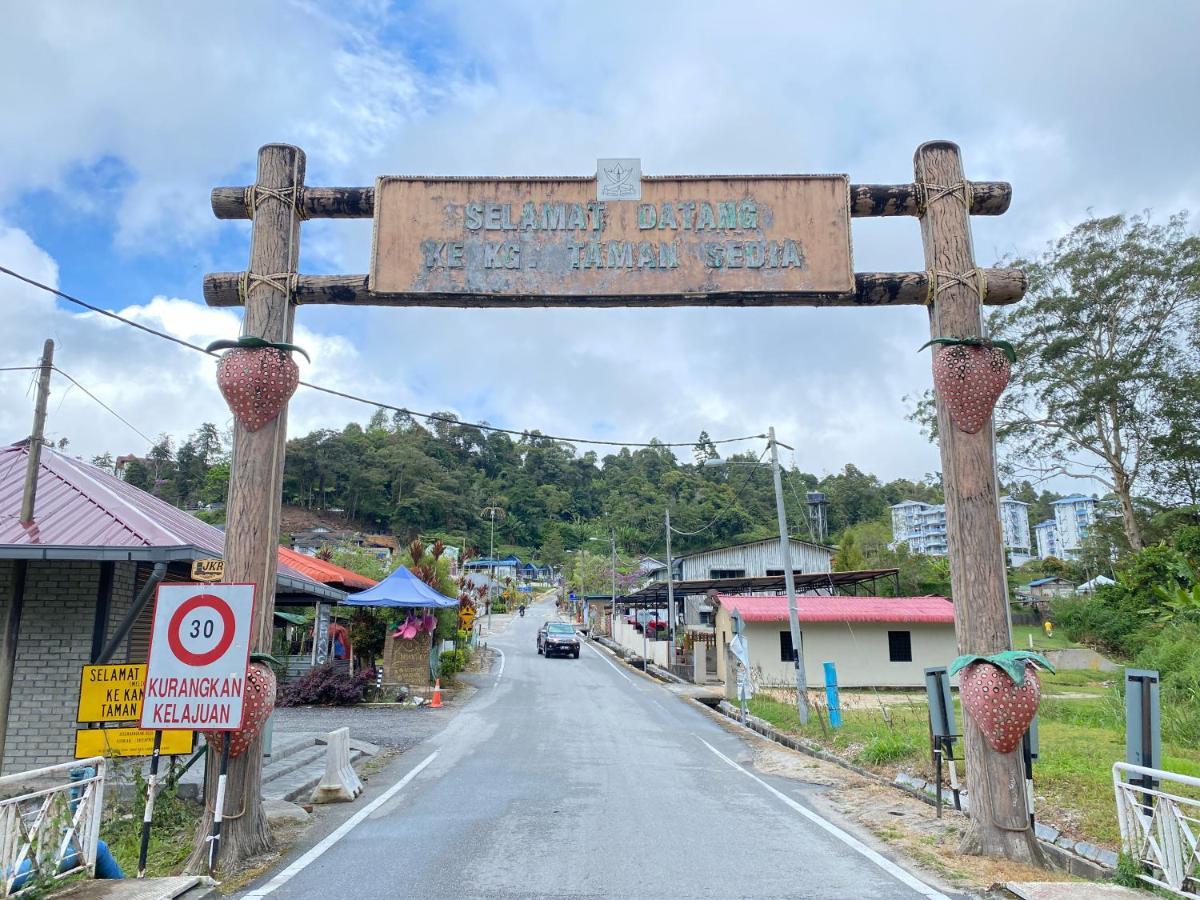 Aiza Homestay Opposite Abang Strawberry Taman Sedia Tanah Rata Exteriör bild